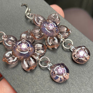 Cubic Zirconia in Glass Settings