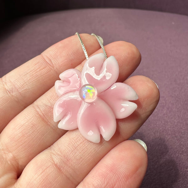 Cherry Blossom Pendant #1