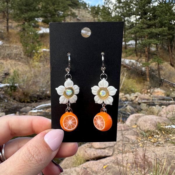 Abigail Castagnaro Collab Earrings Citrus #1