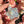 Load image into Gallery viewer, Small Sparkly Spinning Flower Pendant - Glopal (UV reactive)
