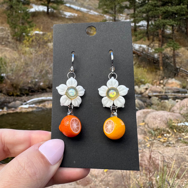 Abigail Castagnaro Collab Earrings Citrus #2