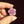 Load image into Gallery viewer, Dichro Flower Pendant - Mauve and Royal Jelly with Purple Sparkle
