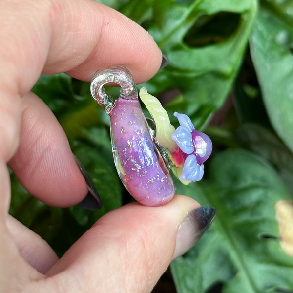 Moonflora Spinner Pendant - Telemagenta