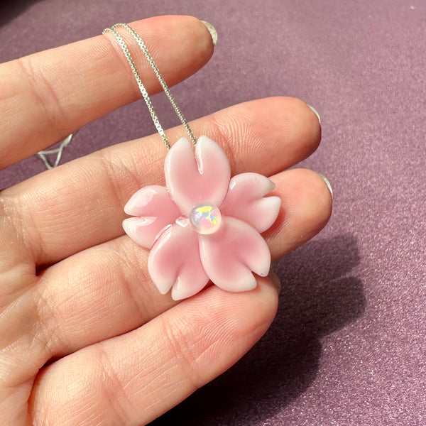 Cherry Blossom Pendant #1