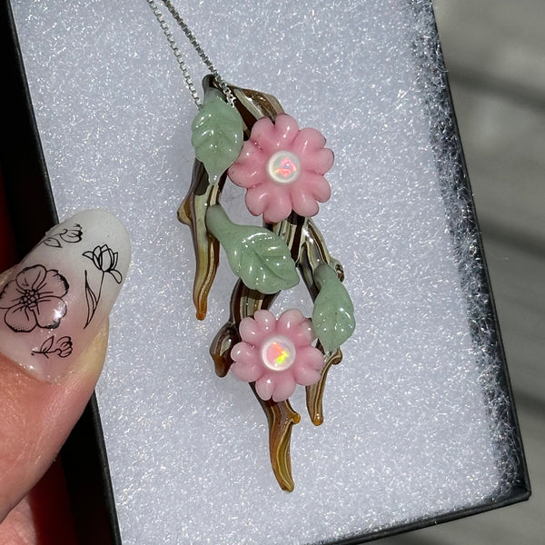 Cherry Blossom Branch Pendant 4/4