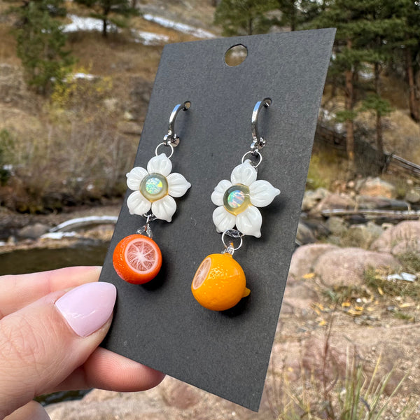 Abigail Castagnaro Collab Earrings Citrus #2