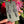 Load image into Gallery viewer, Flower &amp; Crystal Point Earrings Wildberry &amp; Parallax (CFL reactive)

