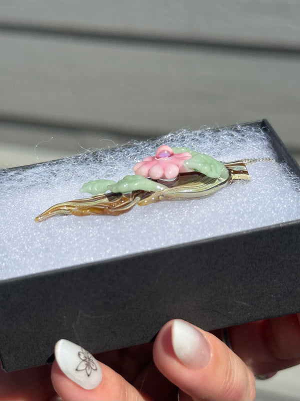 Cherry Blossom Branch Pendant 2/4