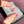 Load image into Gallery viewer, Dichro Flower Pendant Blush &amp; Telemagenta

