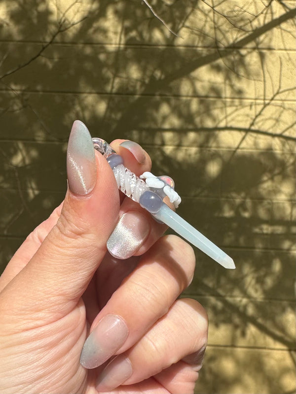 Flower Blade Pendant Fog