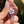 Load image into Gallery viewer, Flower Blade Pendant Pastel Purple &amp; White
