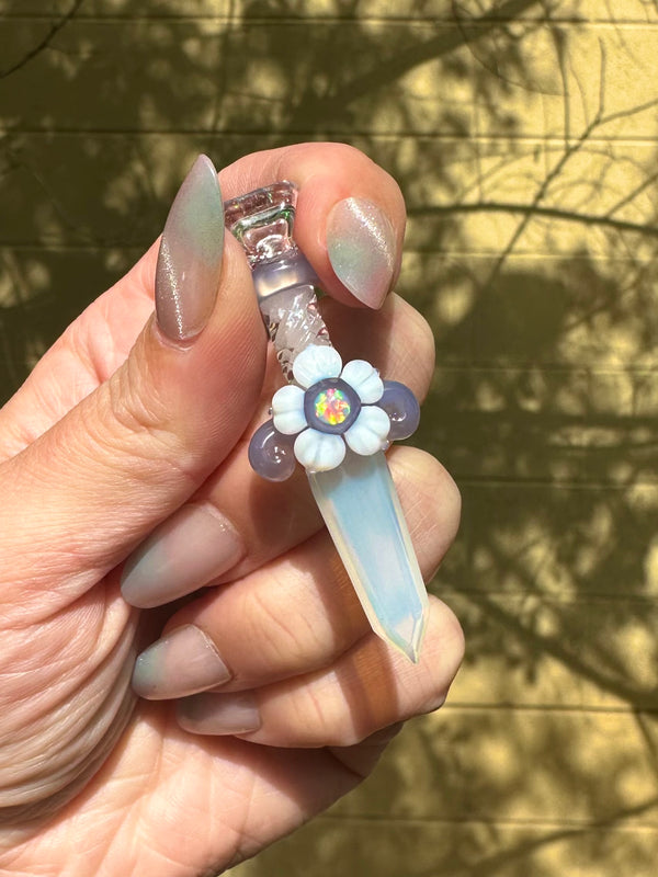 Flower Blade Pendant Fog
