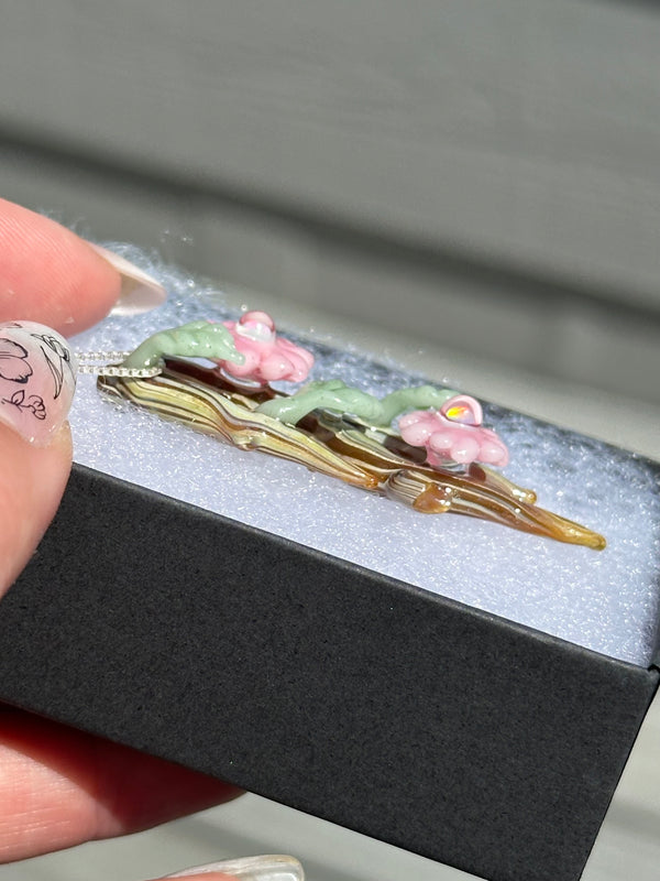 Cherry Blossom Branch Pendant 4/4