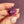 Load image into Gallery viewer, Dichro Flower Pendant - Royal Jelly with Chrome Sparkle
