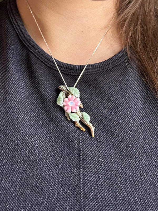 Cherry Blossom Branch Pendant 2/4