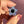 Load image into Gallery viewer, Dichro Flower Pendant Glopal &amp; Black
