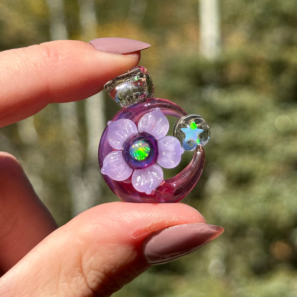 Moon Spinner Pink & Purple