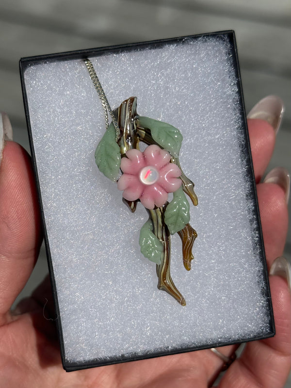 Cherry Blossom Branch Pendant 2/4