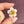Load image into Gallery viewer, Dichro Flower Pendant -Daisy with Gold Sparkles
