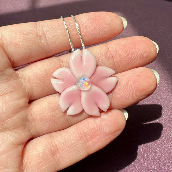 Cherry Blossom Pendant #3