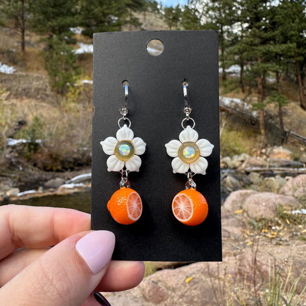 Abigail Castagnaro Collab Earrings Citrus #1