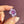 Load image into Gallery viewer, Dichro Flower Pendant - Purple Satin and Royal Jelly with Purple Sparkle
