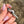 Load image into Gallery viewer, Flower Blade Pendant Gray Peach

