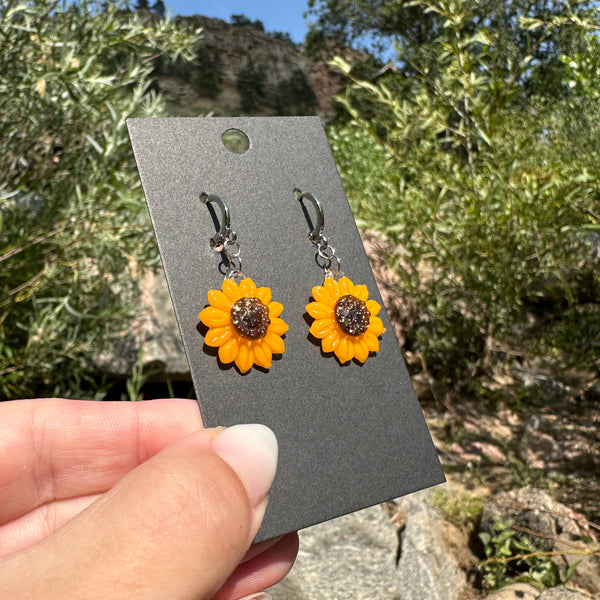 Sunflower Earrings #1