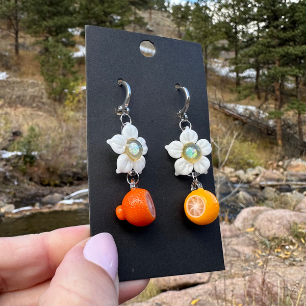 Abigail Castagnaro Collab Earrings Citrus #2