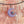 Load image into Gallery viewer, Evil Eye Protection Moon Pendant Purple Satin
