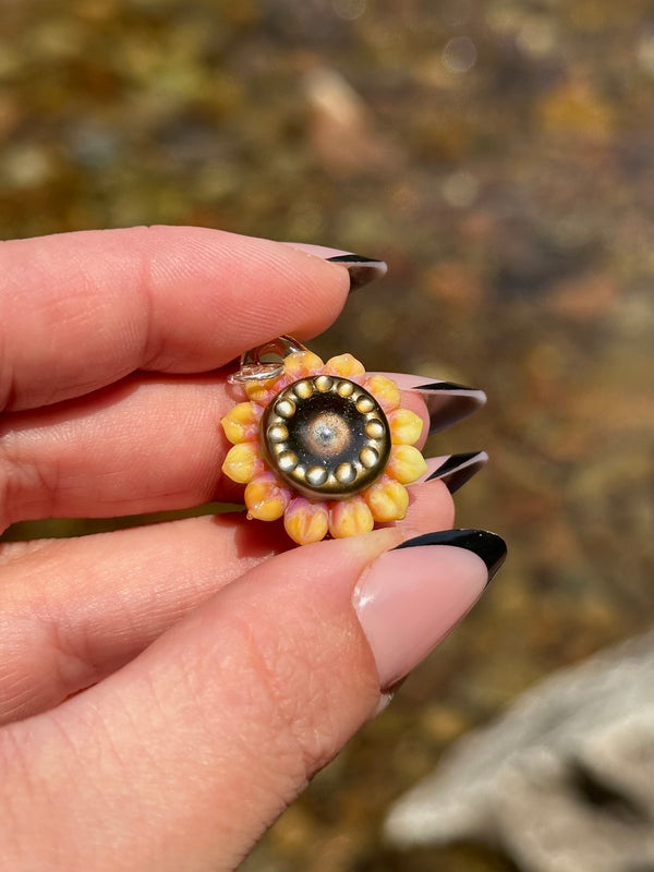 Sunflower Glass Pendants 2025