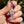 Load image into Gallery viewer, Flower Blade Pendant Pastel Purple &amp; White
