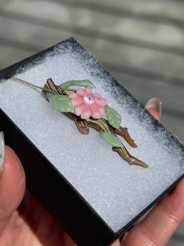 Cherry Blossom Branch Pendant 2/4