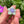 Load image into Gallery viewer, Cubic Zirconia Flower Pendant Purple Satin and Mint
