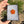 Load image into Gallery viewer, Dichro Flower Pendant Orange Swirl
