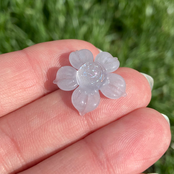 Dichro Flower Pendant Mini Gunmount Blue