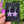 Load image into Gallery viewer, Cubic Zirconia Flower Earrings Blush and Purple Satin
