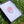 Load image into Gallery viewer, Leaf &amp; Flower Mini Pendant Pink and Purple
