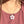 Load image into Gallery viewer, Dichro Flower Pendant White &amp; Telemagenta
