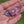 Load and play video in Gallery viewer, Flower &amp; Leaves Necklace Pink and Purple
