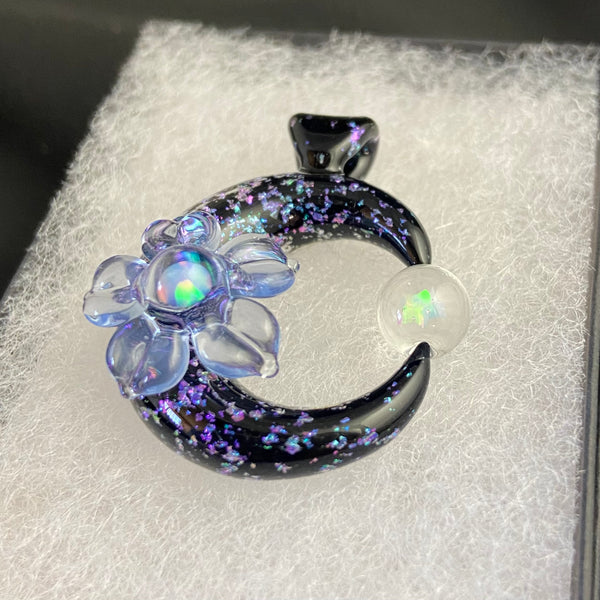 Sparkle Moonflora in Black / Purple / Teal