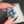 Load image into Gallery viewer, Mini Spinner Flower Pendant - Blue Stardust &amp; Ether
