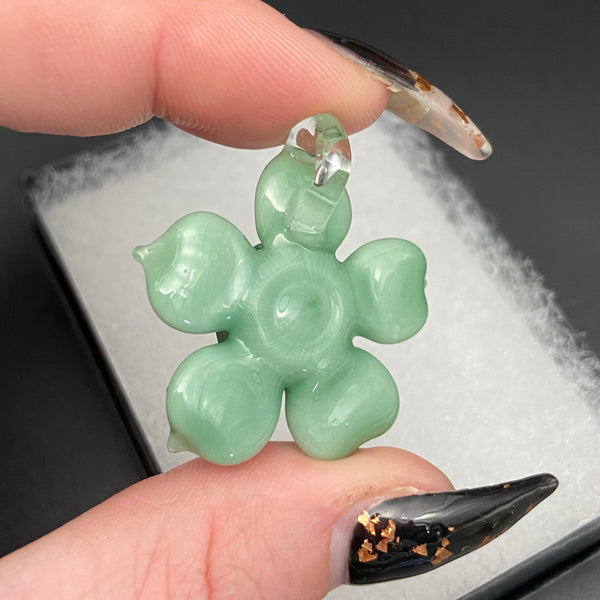 Large Crystal Flower - Mint