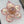 Load image into Gallery viewer, Sparkly Cubic Zirconia Spinner Flower Pendant - Peach Opal &amp; Blush
