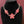 Load image into Gallery viewer, Pink Flower Linked Choker Necklace
