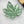 Load image into Gallery viewer, Sparkly Canna Leaf Pendant - Mint
