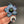 Load image into Gallery viewer, Double Kinetic Flower Moon - Moon and Flower Spinners in Black and Glopal
