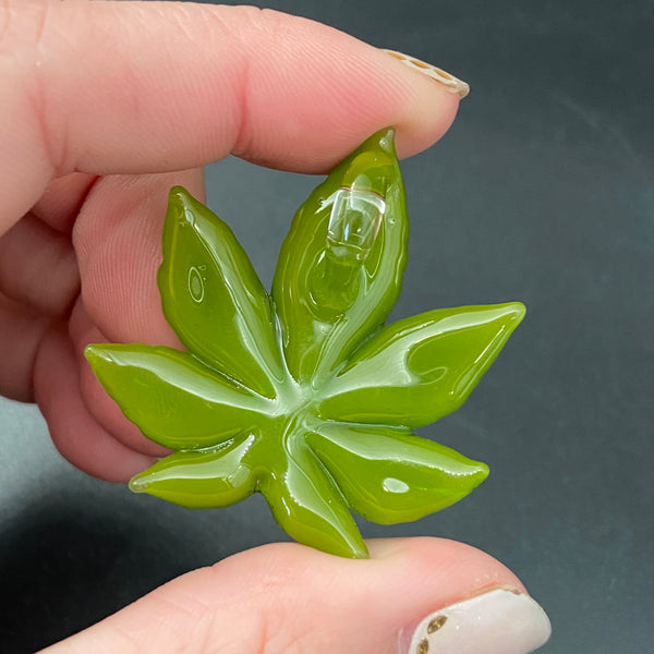 420 Pendant - Green with Opal
