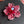 Load image into Gallery viewer, Mini Spinner Flower Pendant - Mauve &amp; Gold Ruby
