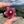 Load image into Gallery viewer, Mini Spinner Flower Pendant - Mauve &amp; Gold Ruby
